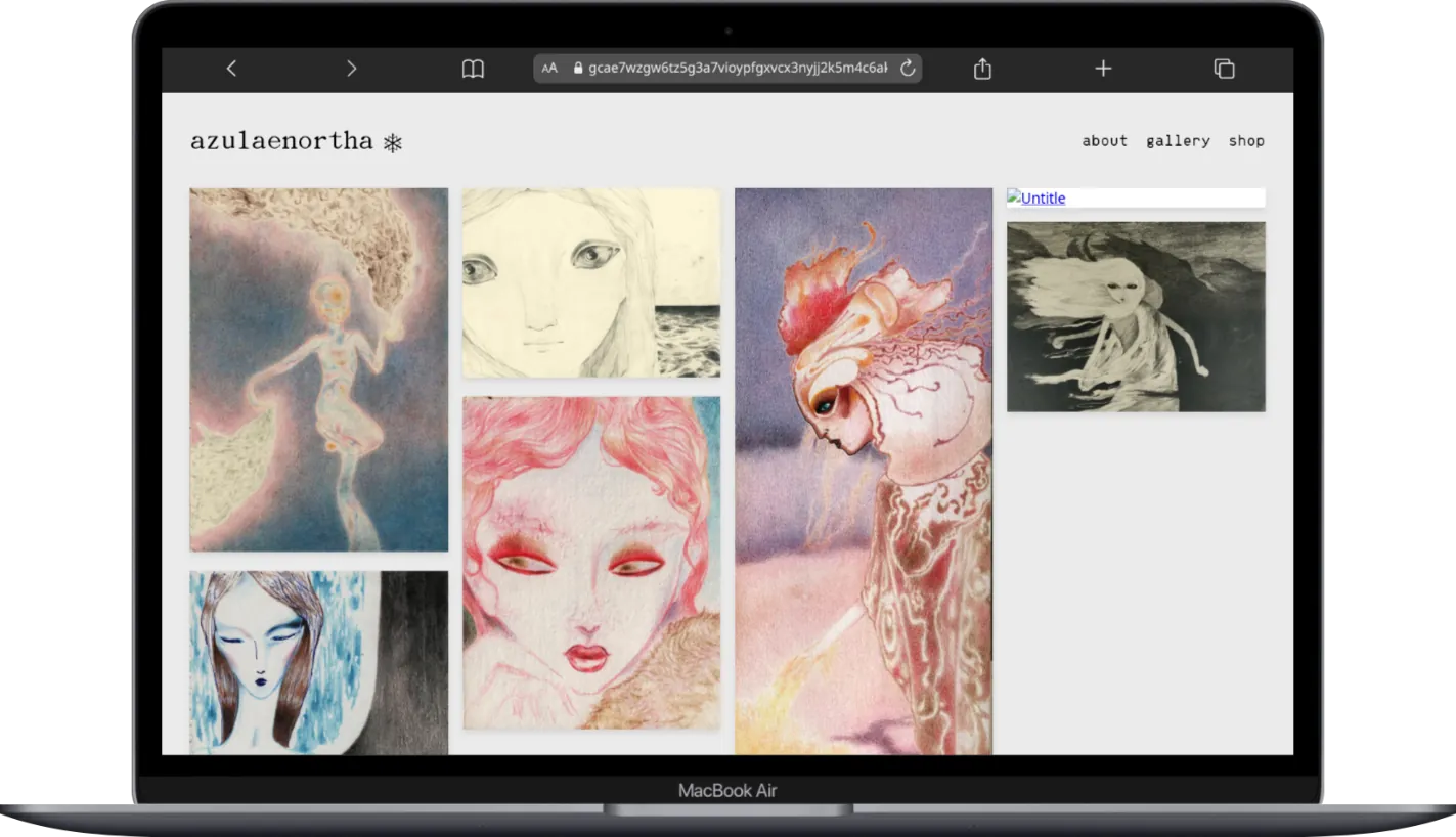 Azulaenortha - Laptop